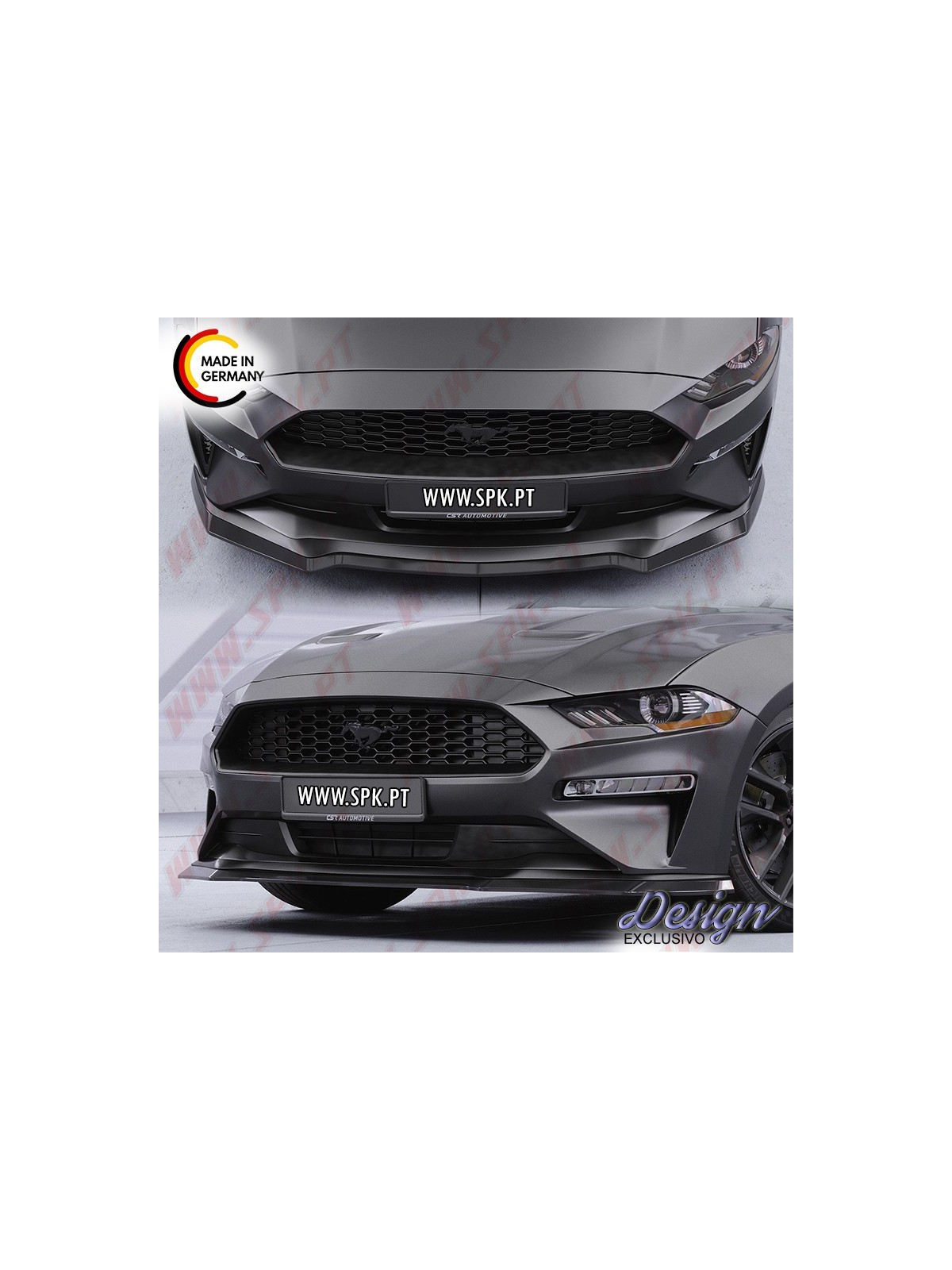 Lip Spoiler Frontal - Ford Mustang VI Facelift (2017-) Lip Spoiler Frontal - Ford Mustang VI Facelift (2017-)