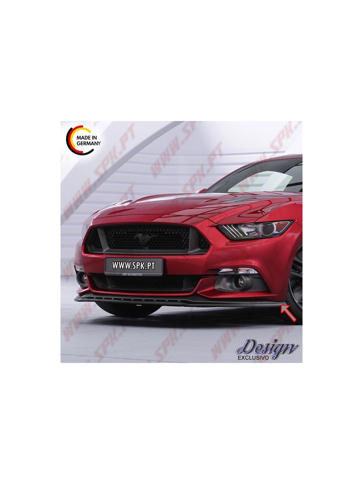 Lip Spoiler Frontal - Ford Mustang VI (2014-2017) Lip Spoiler Frontal - Ford Mustang VI (2014-2017)
