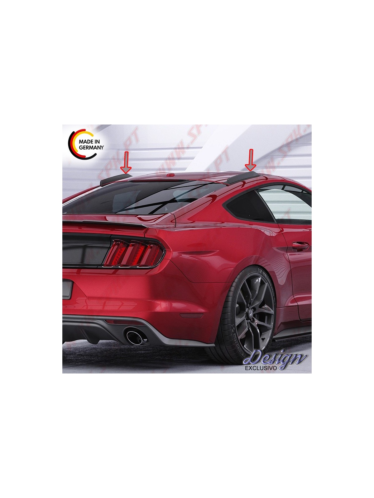 Difusores Superiores (Tejadilho) - Ford Mustang VI Coupe / Fastback (2014-2023) Difusores Superiores (Tejadilho) - Ford Mustang VI Coupe / Fastback (2014-2023)