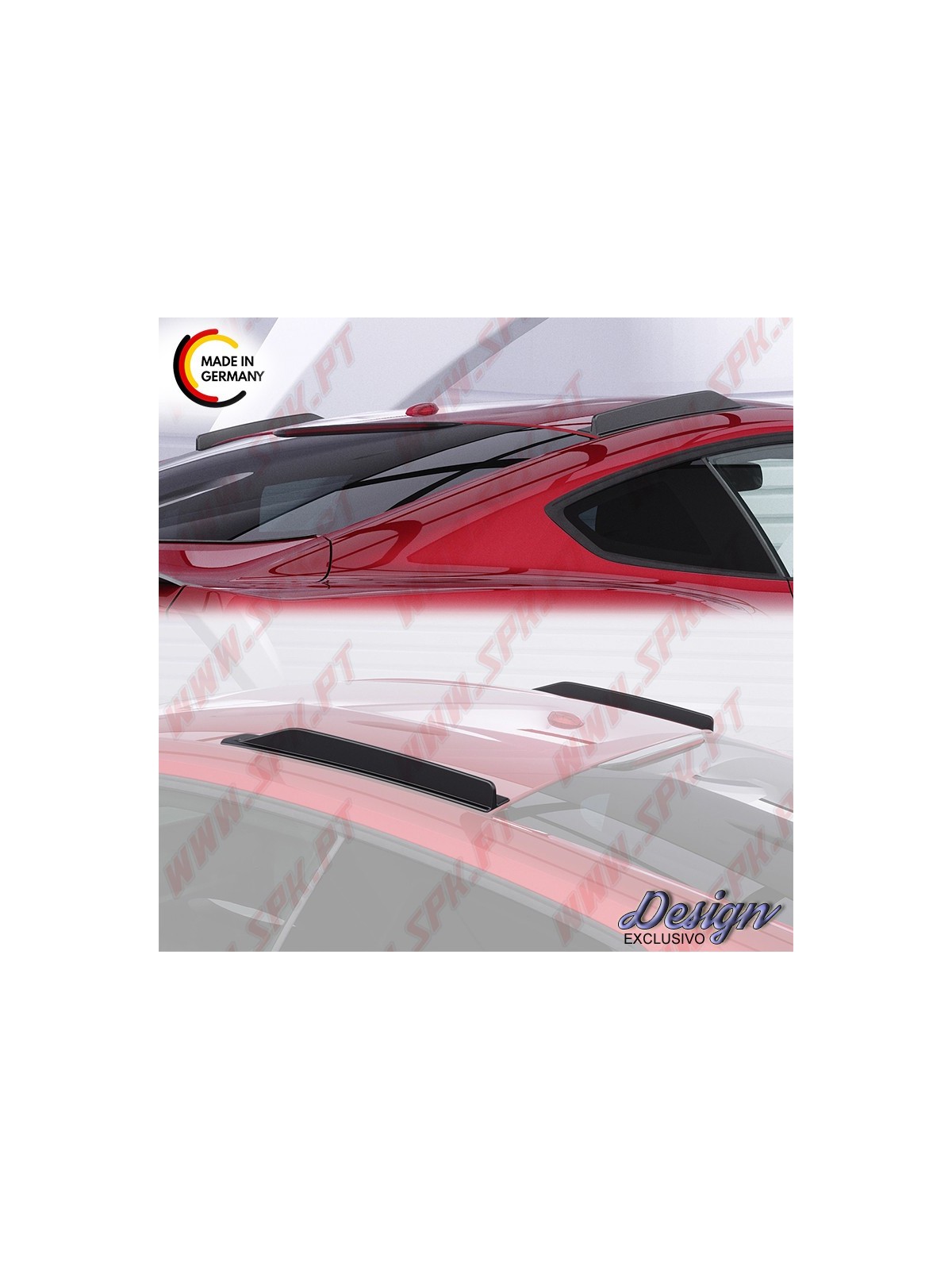 Difusores Superiores (Tejadilho) - Ford Mustang VI Coupe / Fastback (2014-2023) Difusores Superiores (Tejadilho) - Ford Mustang VI Coupe / Fastback (2014-2023)