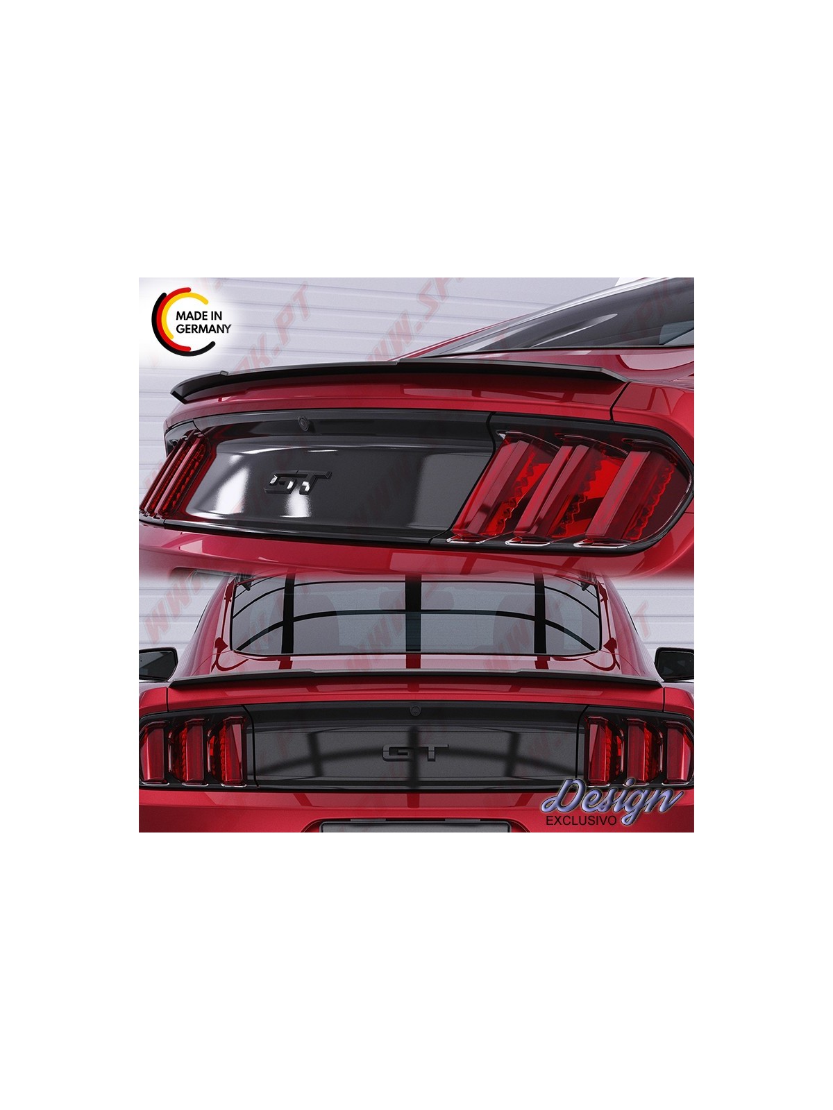 Aileron Traseiro Inferior (Mala) - Ford Mustang VI Facelift Coupe (2017-)