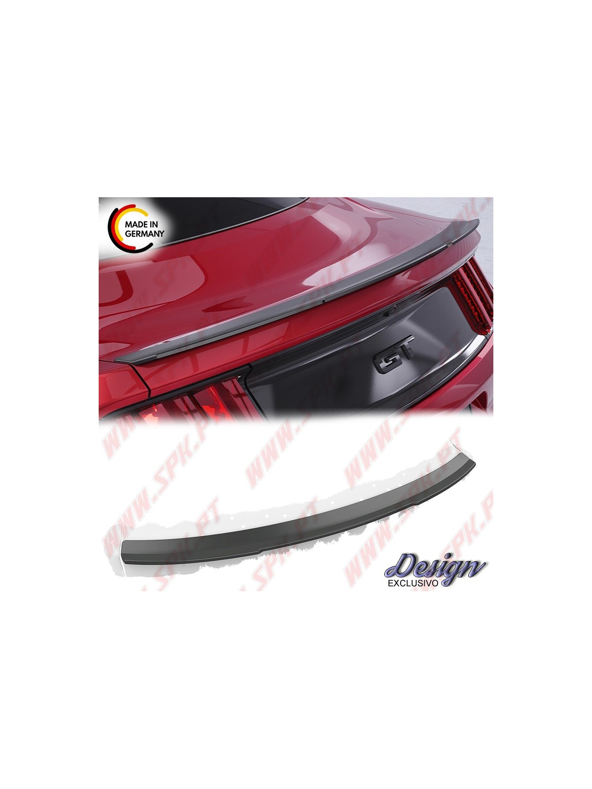 Aileron Traseiro Inferior (Mala) - Ford Mustang VI Facelift Coupe (2017-)