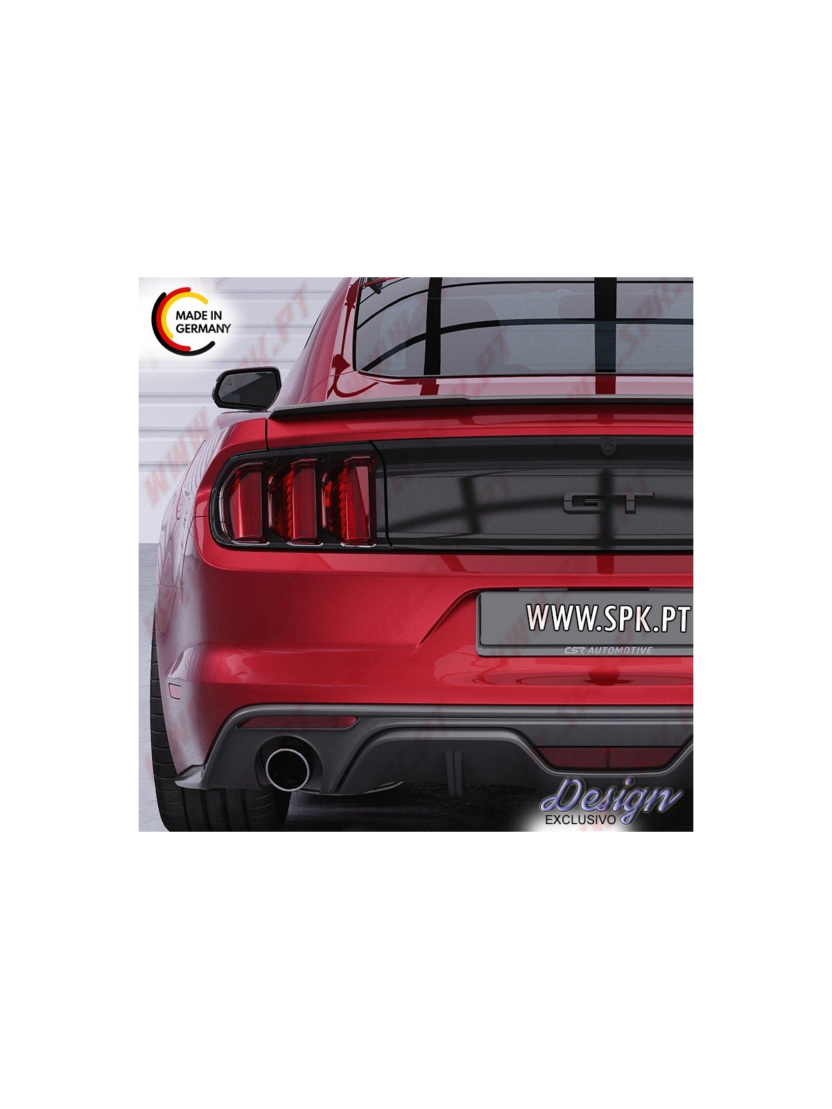 Aileron Traseiro Inferior (Mala) - Ford Mustang VI Facelift Coupe (2017-)