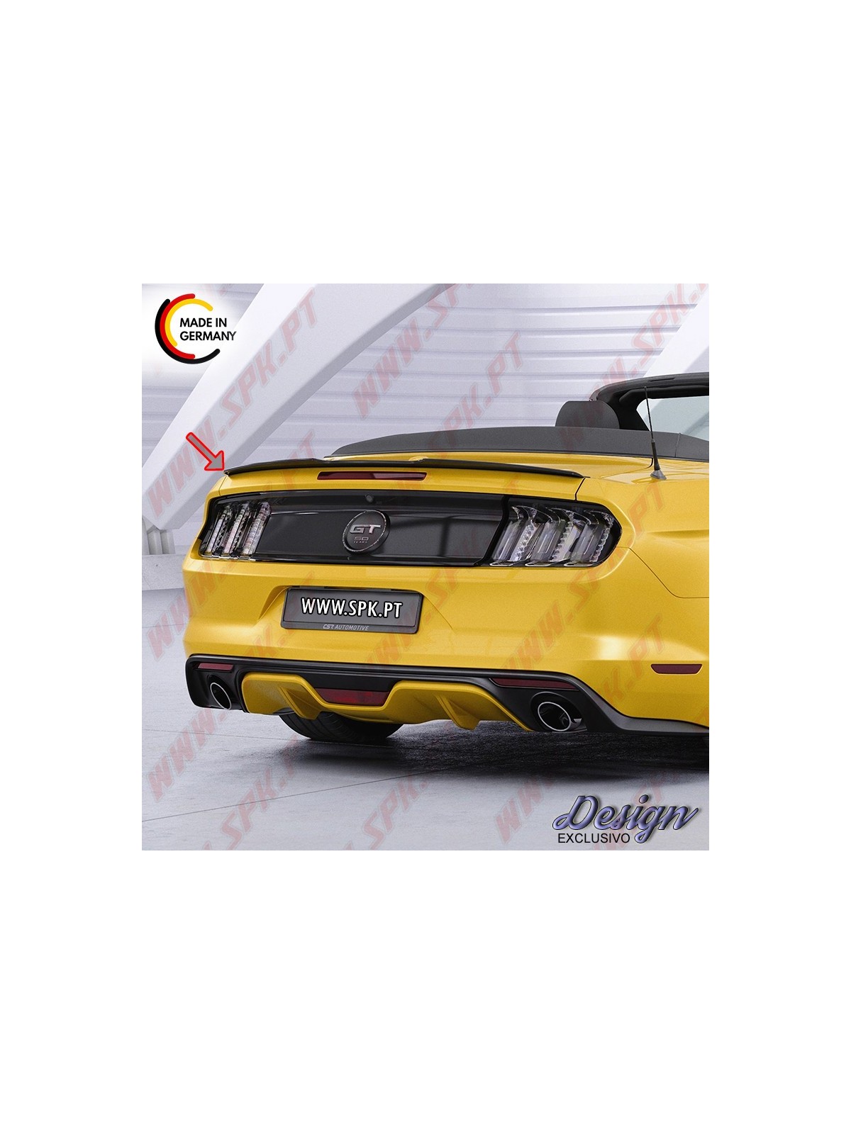 Aileron Traseiro Inferior (Mala) - Ford Mustang VI (2014-2023) Aileron Traseiro Inferior (Mala) - Ford Mustang VI (2014-2023)