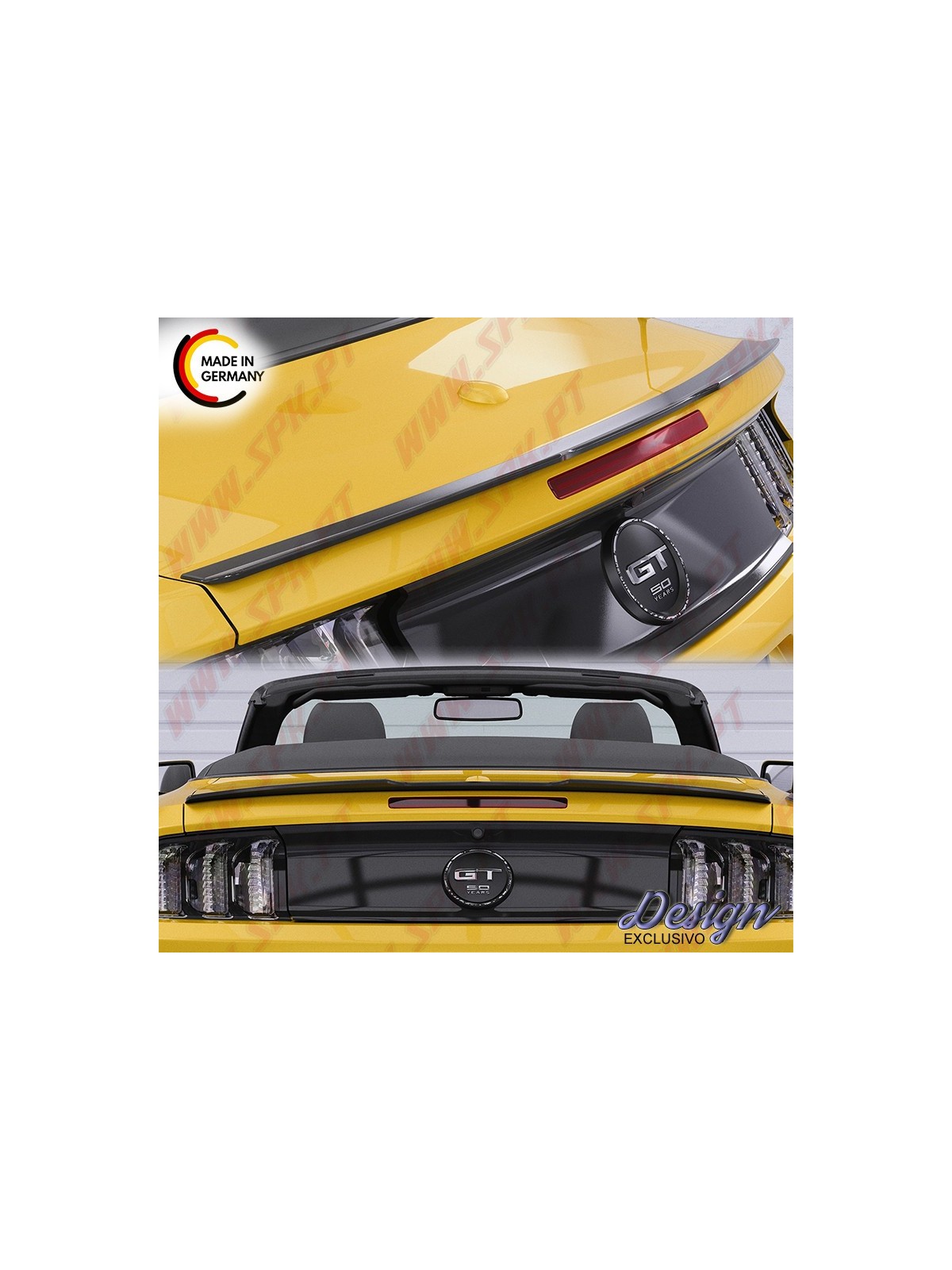 Aileron Traseiro Inferior (Mala) - Ford Mustang VI (2014-2023) Aileron Traseiro Inferior (Mala) - Ford Mustang VI (2014-2023)