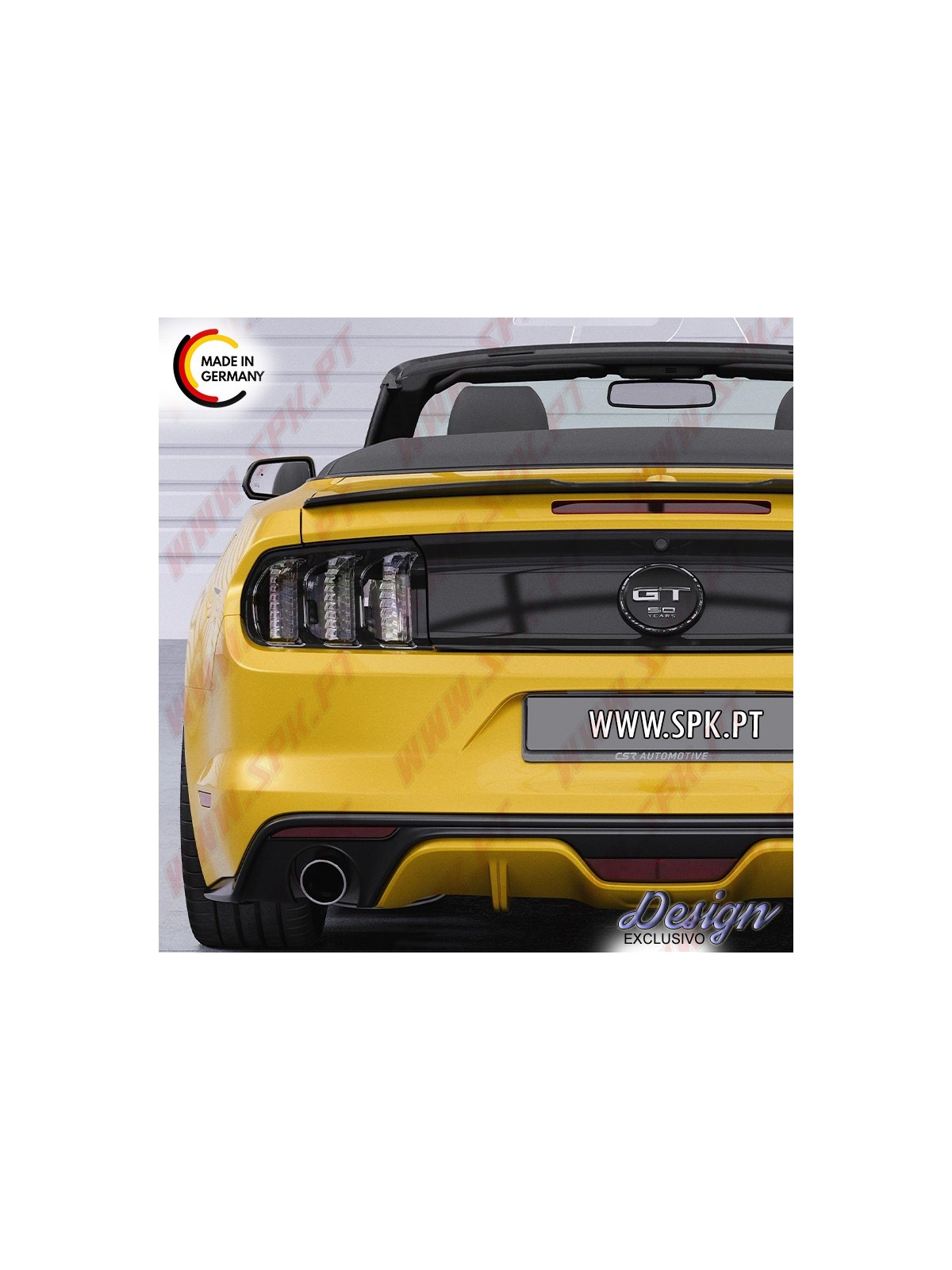 Aileron Traseiro Inferior (Mala) - Ford Mustang VI (2014-2023) Aileron Traseiro Inferior (Mala) - Ford Mustang VI (2014-2023)
