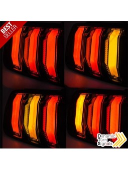 Farolins LED Dynamic Red - Ford Mustang 6 (2014-2022)