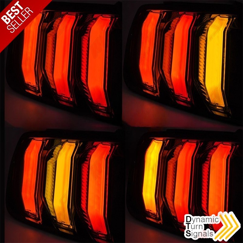 Farolins LED Dynamic Red - Ford Mustang 6 (2014-2022)