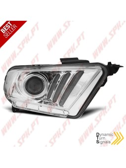 Faróis LED / Tube-Light Chrome - Ford Mustang 5 (2010-2013)