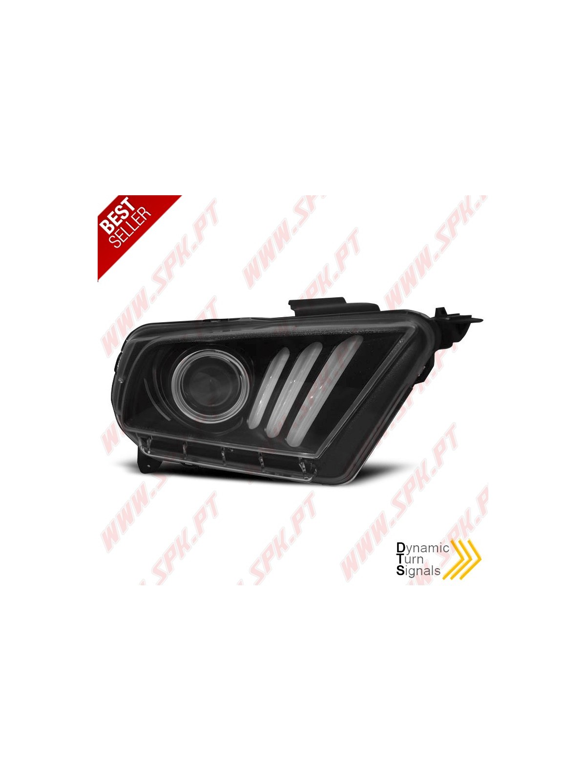 Faróis LED / Tube-Light Black - Ford Mustang 5 (2010-2013) Faróis LED / Tube-Light Black - Ford Mustang 5 (2010-2013)