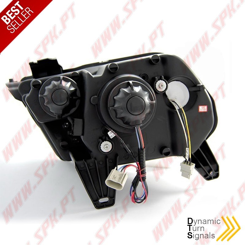 Faróis LED / Tube-Light Black - Ford Mustang 5 (2010-2013) Faróis LED / Tube-Light Black - Ford Mustang 5 (2010-2013)