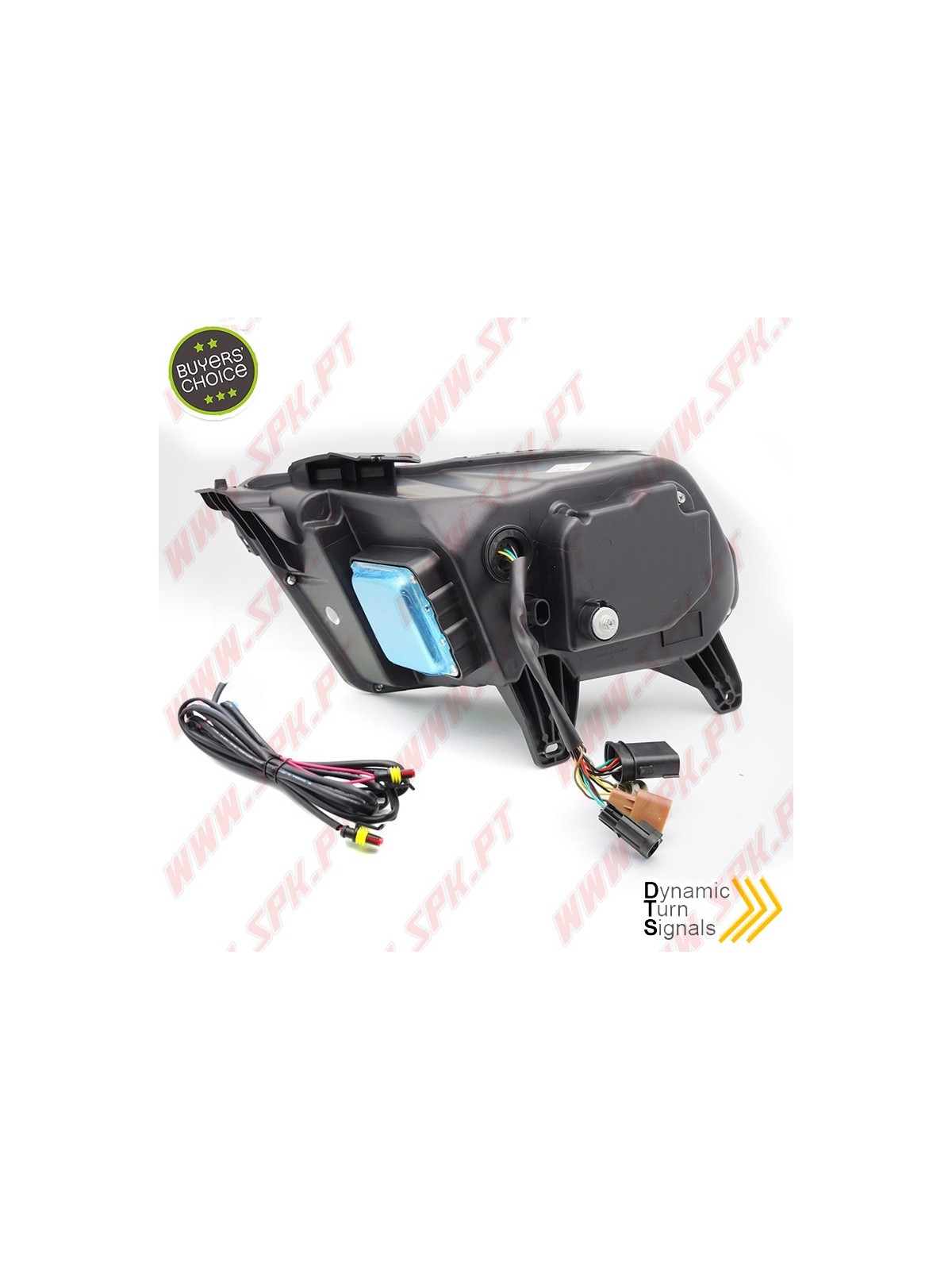 Faróis FULL-LED / DRL Black - Ford Mustang 5 (2010-2013) Faróis FULL-LED / DRL Black - Ford Mustang 5 (2010-2013)