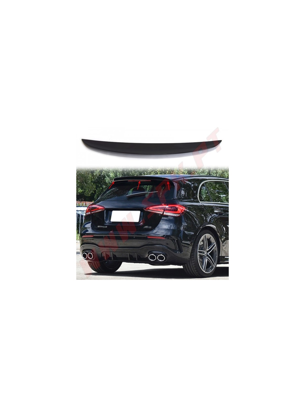 Aileron Traseiro Look AMG Mercedes W177 (2018-) Aileron Traseiro Look AMG Mercedes W177 (2018-)