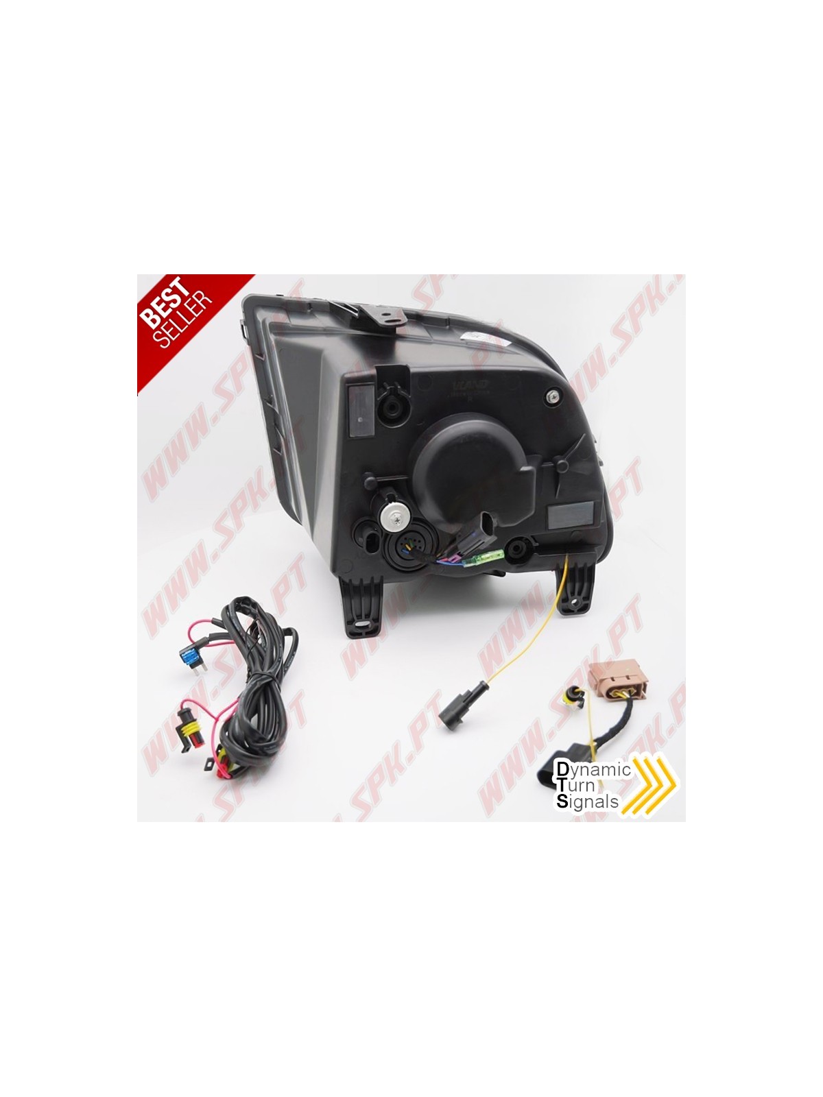 Faróis FULL-LED / DRL Black - Ford Mustang 4 (2004-2009) Faróis FULL-LED / DRL Black - Ford Mustang 4 (2004-2009)