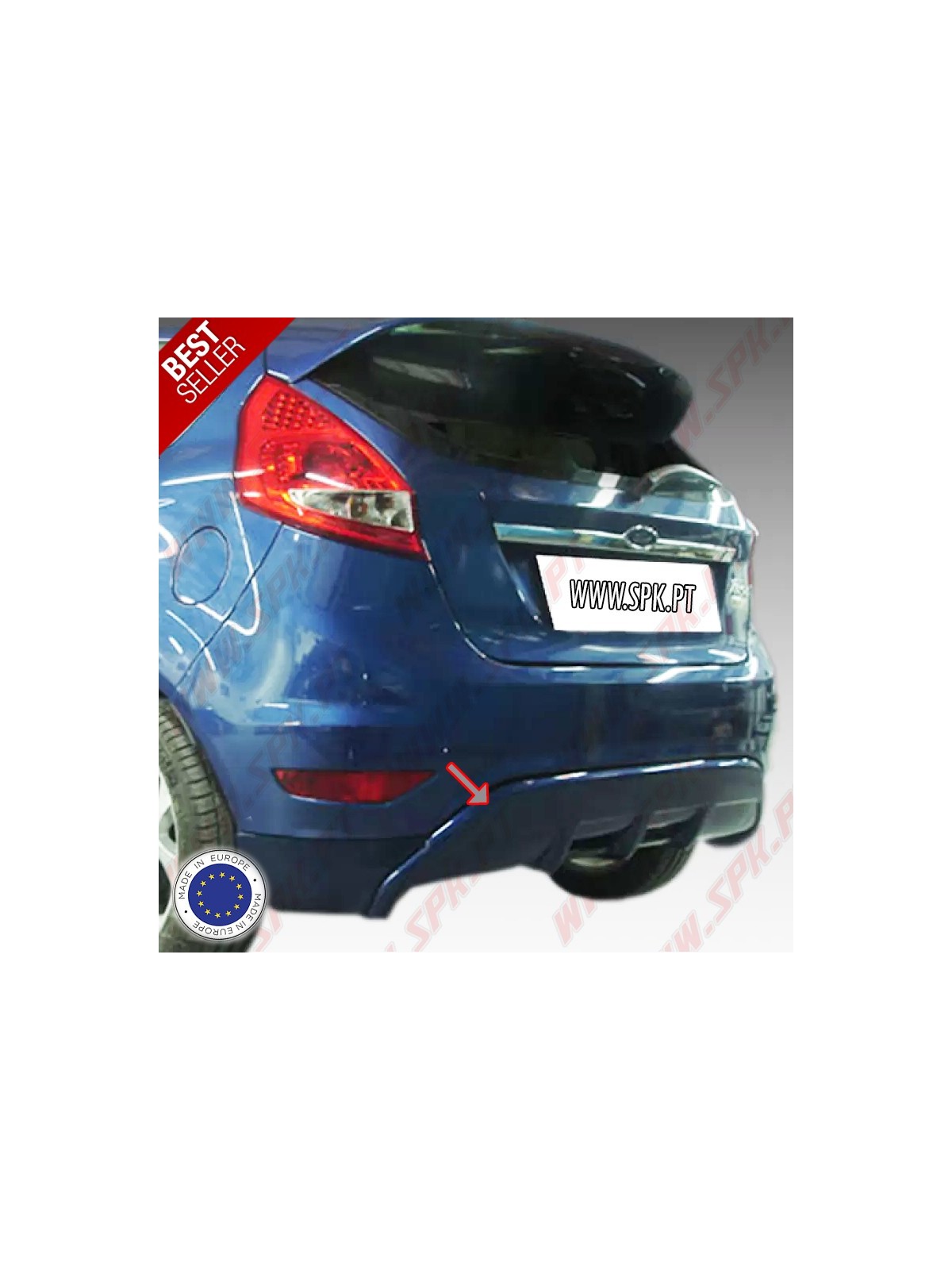 Difusor Traseiro - Ford Fiesta (2008-2013) Difusor Traseiro - Ford Fiesta (2008-2013)