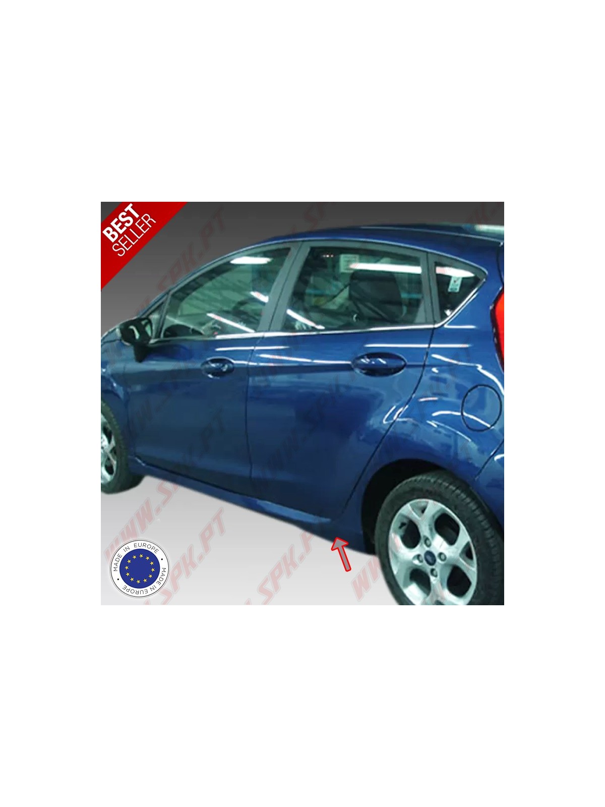 Embaladeiras Laterais - Ford Fiesta 5 Portas (2008-2017)