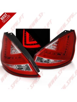 Farolins LED-BAR Red+Clear - Ford Fiesta (2008-2012)