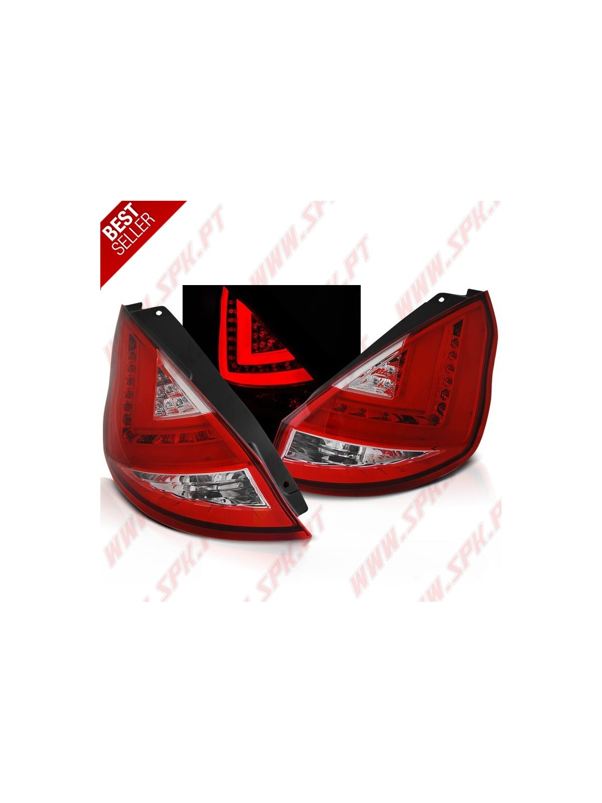 Farolins LED-BAR Red+Clear - Ford Fiesta (2008-2012) Farolins LED-BAR Red+Clear - Ford Fiesta (2008-2012)