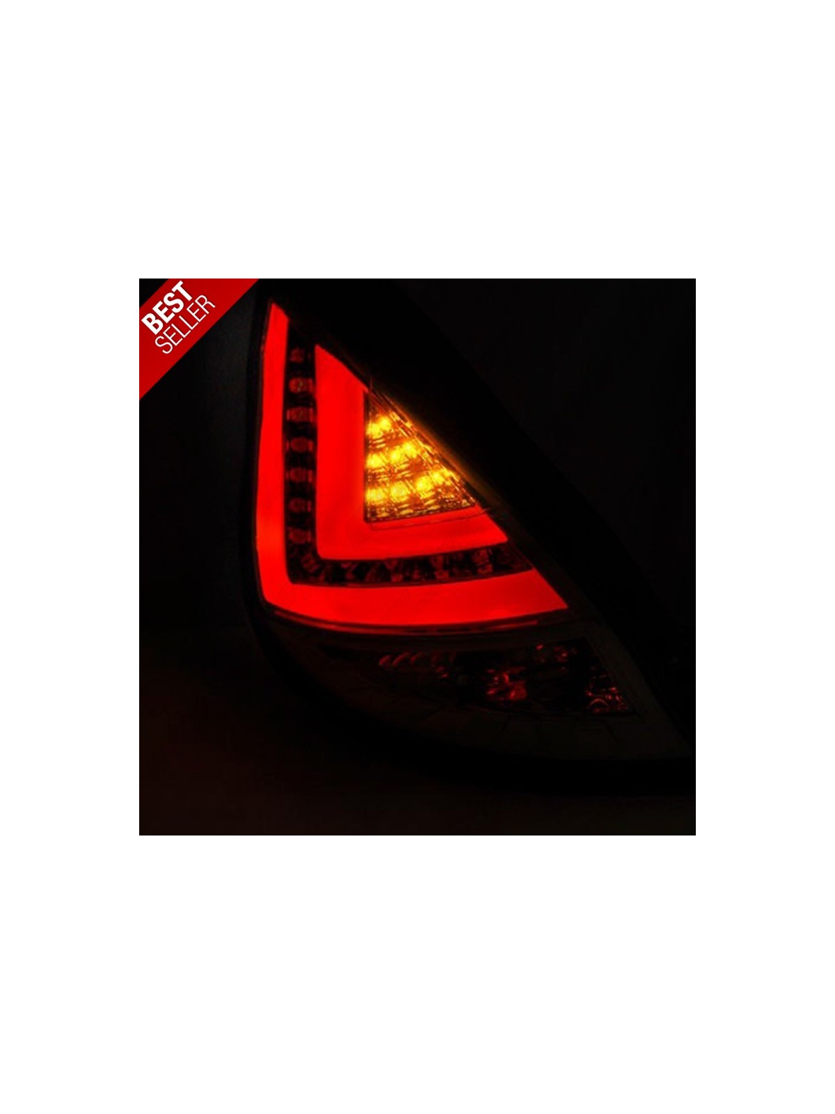 Farolins LED-BAR Red+Smoke - Ford Fiesta (2008-2012)