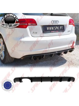 Difusor Traseiro - Audi A3 8P Sportback (2008-2012)