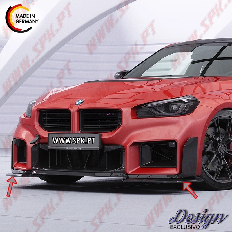 Lip Spoiler Frontal Bi-Partido - BMW G87 M2 M-Performance (2023-)