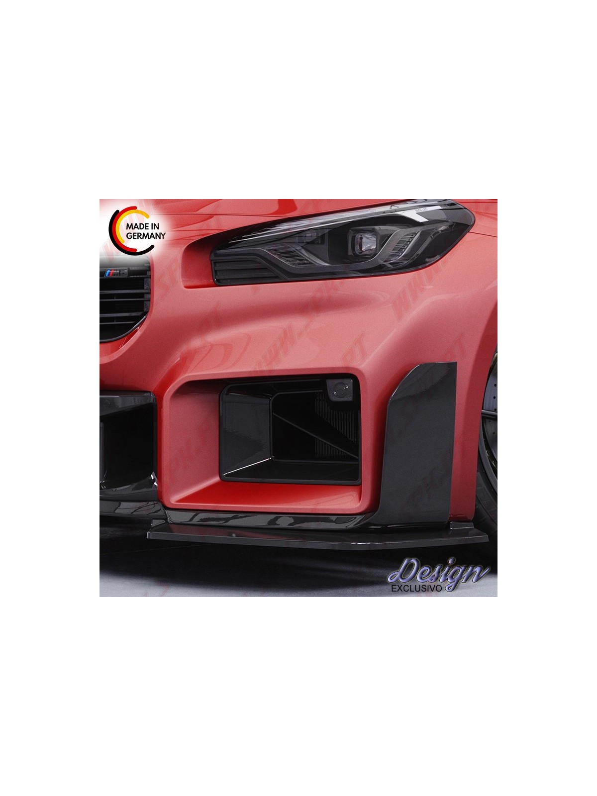 Lip Spoiler Frontal Bi-Partido - BMW G87 M2 M-Performance (2023-)