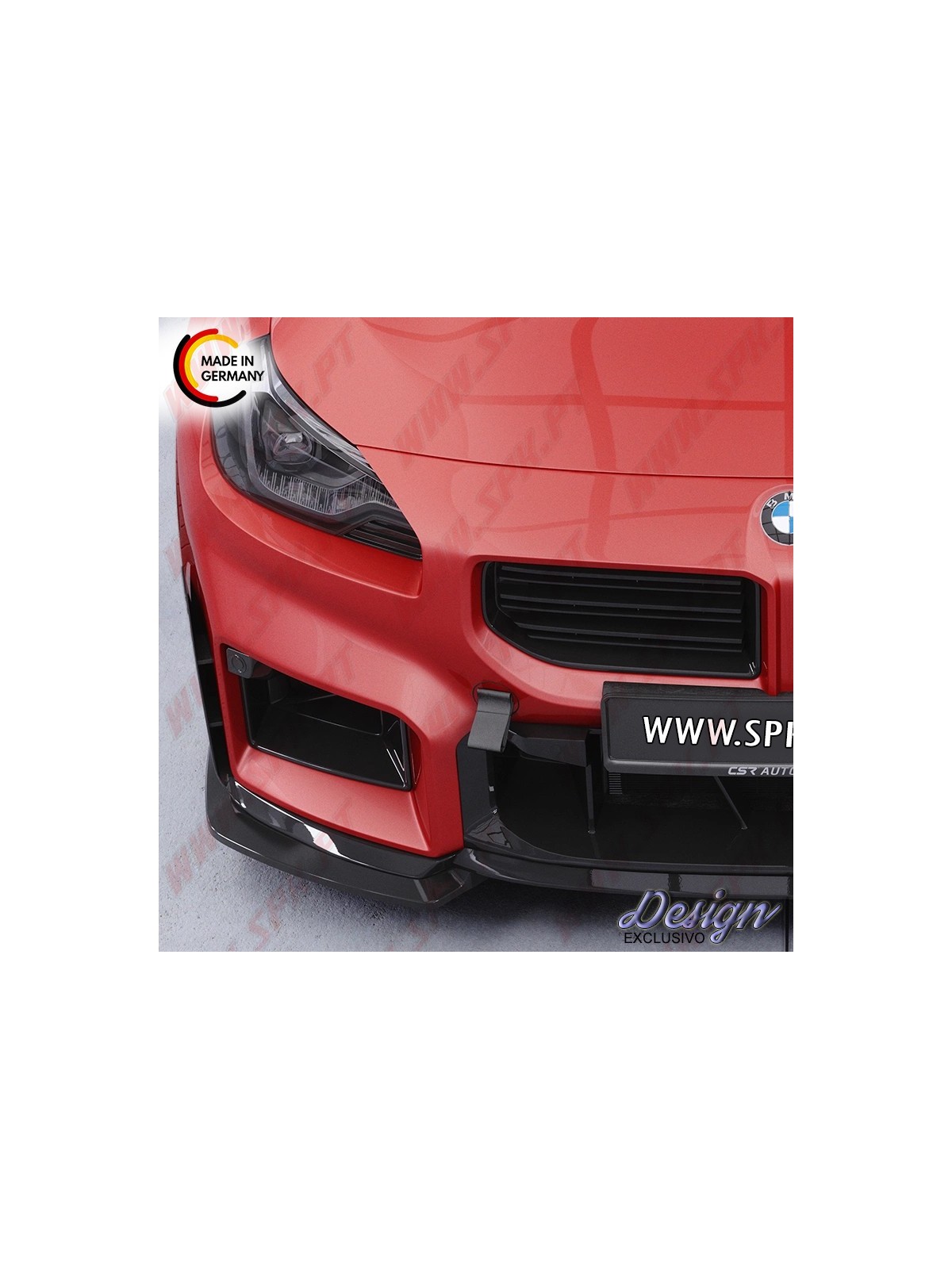 Lip Spoiler Frontal Bi-Partido - BMW G87 M2 M-Performance (2023-)