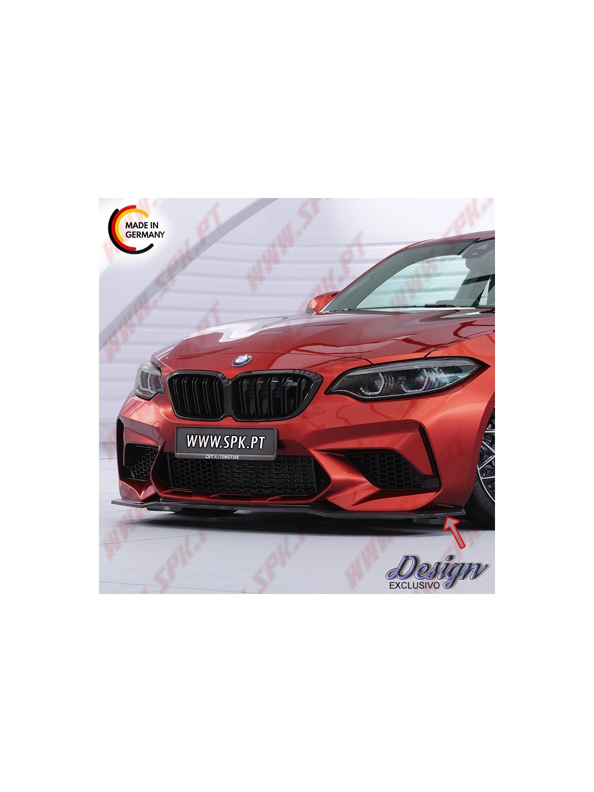 Lip Spoiler Frontal - BMW M2 Competition F87 (2018-)