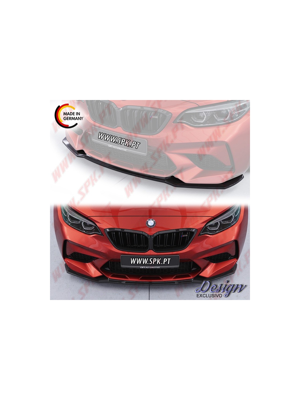 Lip Spoiler Frontal - BMW M2 Competition F87 (2018-)