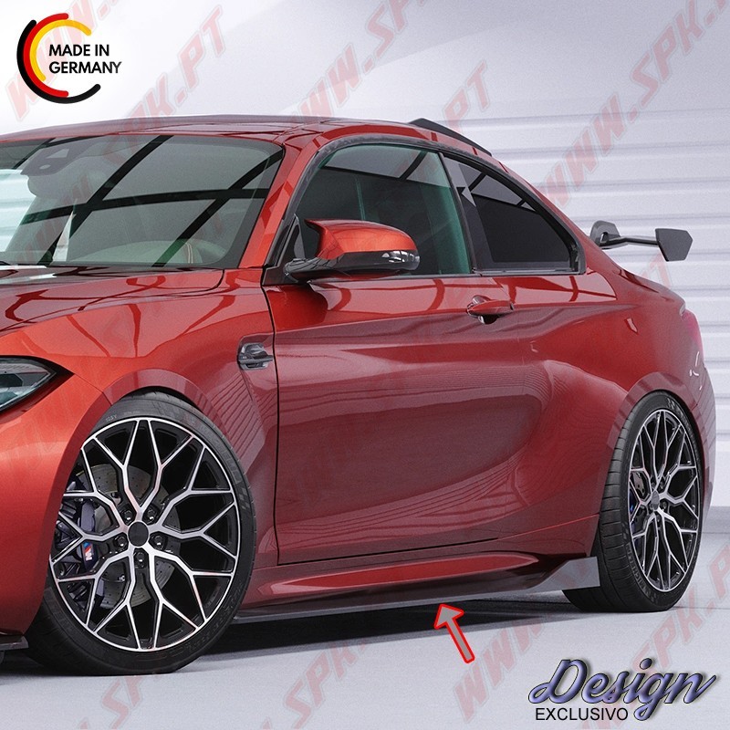 Embaladeiras Laterais - BMW M2 F87 (2015-2021) Embaladeiras Laterais - BMW M2 F87 (2015-2021)