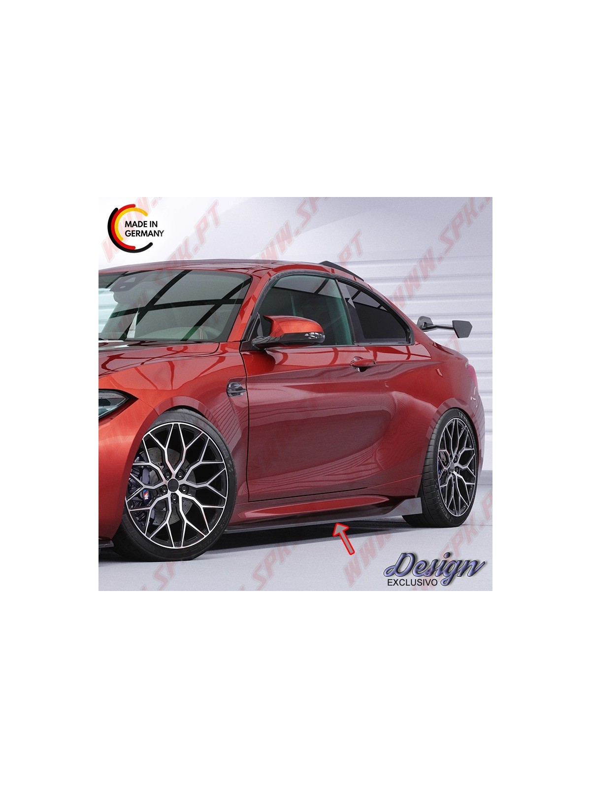 Embaladeiras Laterais - BMW M2 F87 (2015-2021) Embaladeiras Laterais - BMW M2 F87 (2015-2021)