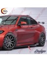Embaladeiras Laterais - BMW M2 F87 (2015-2021) Embaladeiras Laterais - BMW M2 F87 (2015-2021)