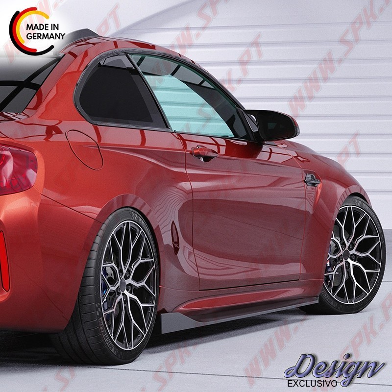 Embaladeiras Laterais - BMW M2 F87 (2015-2021) Embaladeiras Laterais - BMW M2 F87 (2015-2021)