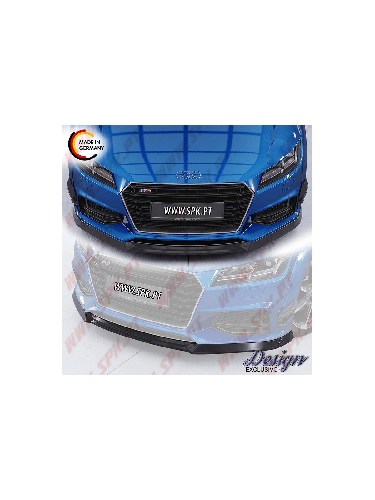 Lip Spoiler Frontal - Audi TT FV/8S Facelift (2018-2023) Lip Spoiler Frontal - Audi TT FV/8S Facelift (2018-2023)