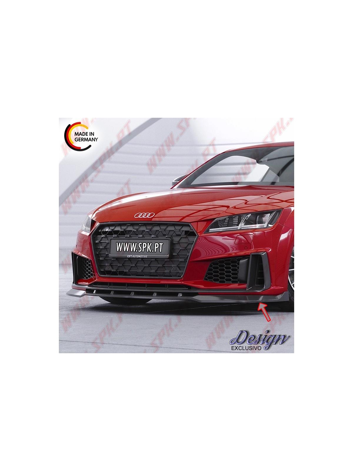 Lip Spoiler Frontal - Audi TT S-Line / TTS - FV/8S (2018-) Lip Spoiler Frontal - Audi TT S-Line / TTS - FV/8S (2018-)