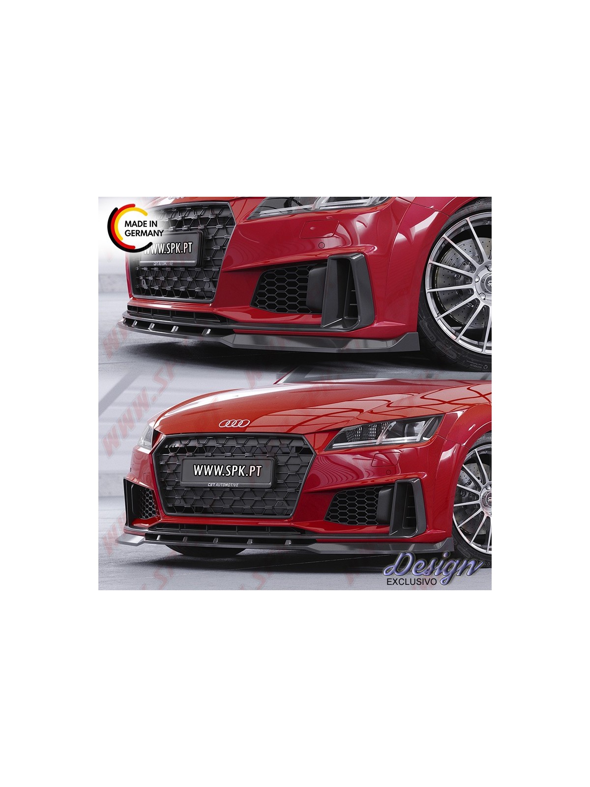 Lip Spoiler Frontal - Audi TT S-Line / TTS - FV/8S (2018-) Lip Spoiler Frontal - Audi TT S-Line / TTS - FV/8S (2018-)