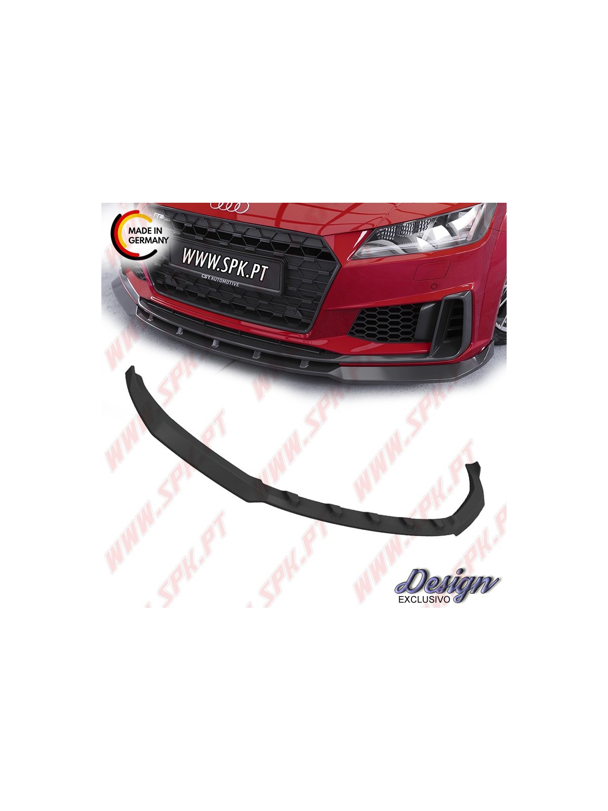 Lip Spoiler Frontal - Audi TT S-Line / TTS - FV/8S (2018-) Lip Spoiler Frontal - Audi TT S-Line / TTS - FV/8S (2018-)