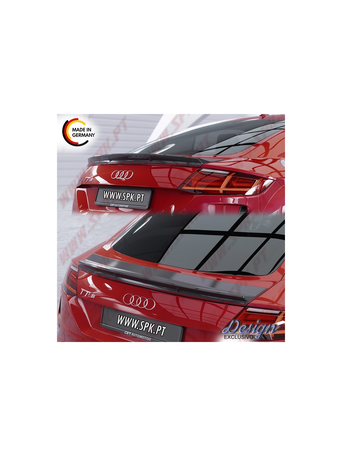 Aileron Traseiro Inferior (Mala) - Audi TT / TTS - FV/8S (2014-) Aileron Traseiro Inferior (Mala) - Audi TT / TTS - FV/8S (2014-)