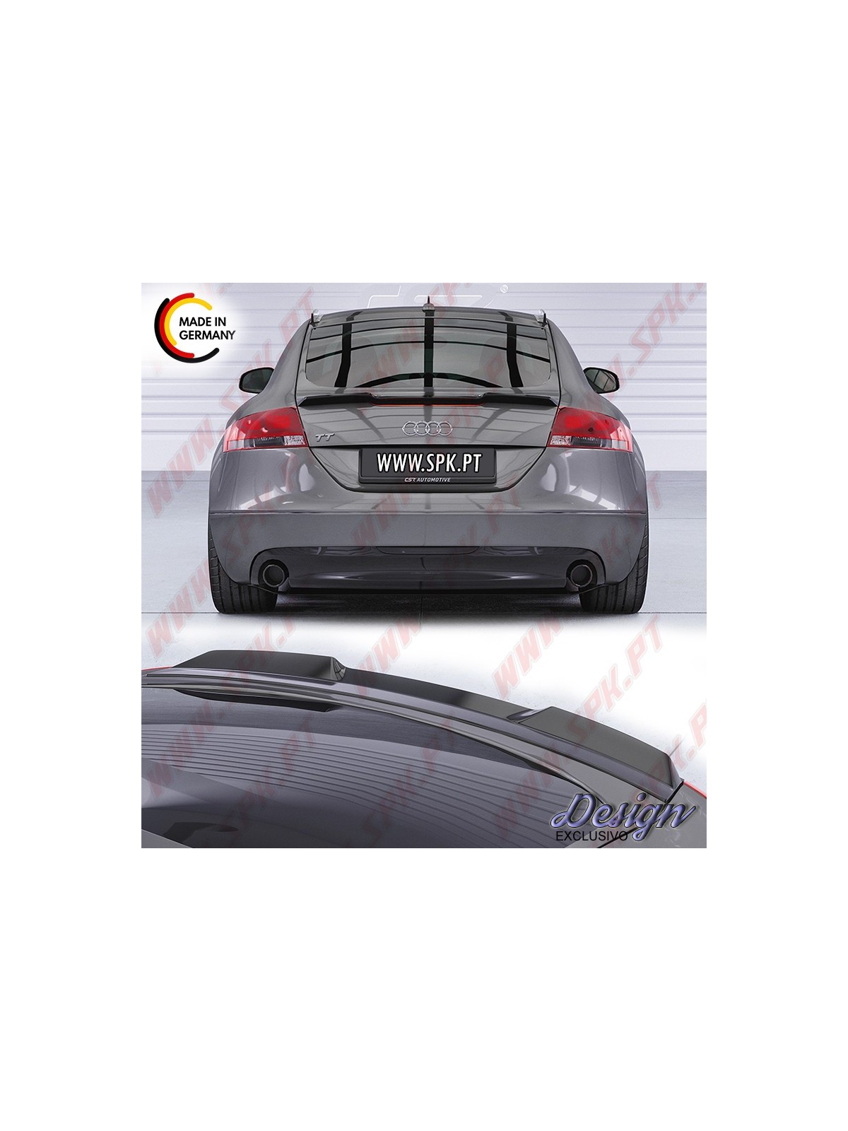 Aileron Traseiro Inferior (Mala) - Audi TT 8J (2006-2014) Aileron Traseiro Inferior (Mala) - Audi TT 8J (2006-2014)
