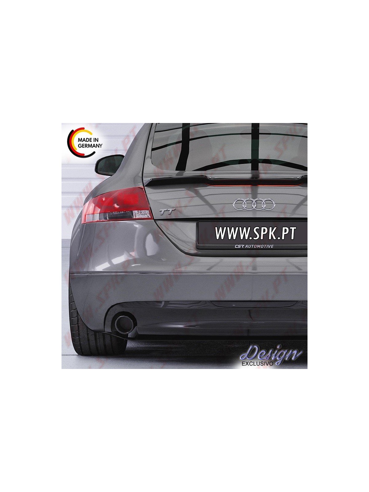 Aileron Traseiro Inferior (Mala) - Audi TT 8J (2006-2014) Aileron Traseiro Inferior (Mala) - Audi TT 8J (2006-2014)