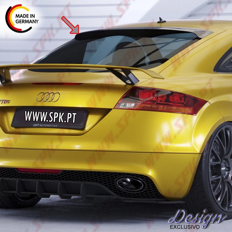Aileron Traseiro Superior (Vidro) - Audi TT / TTS / TT RS 8J (2006-2014)