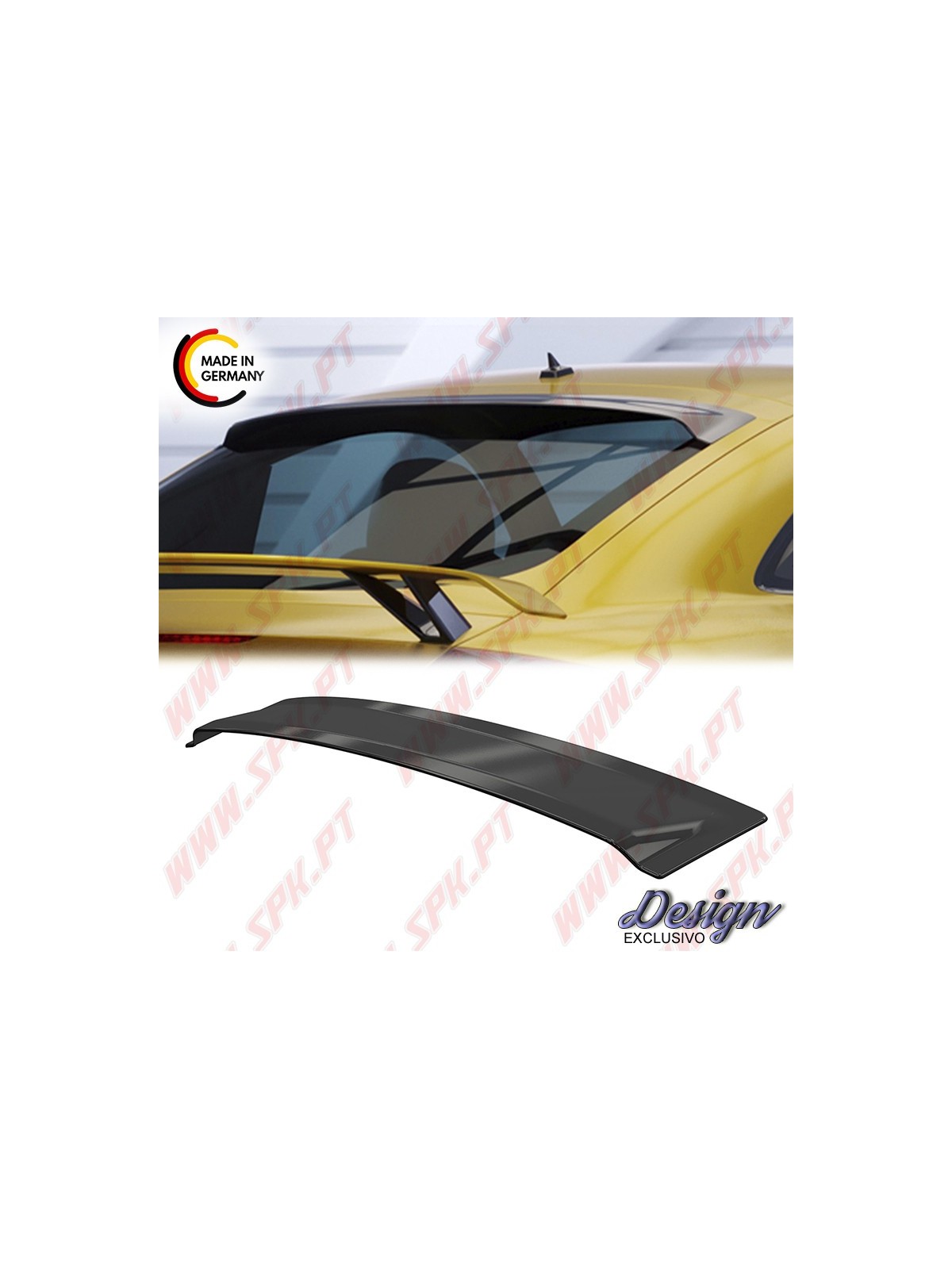 Aileron Traseiro Superior (Vidro) - Audi TT / TTS / TT RS 8J (2006-2014)