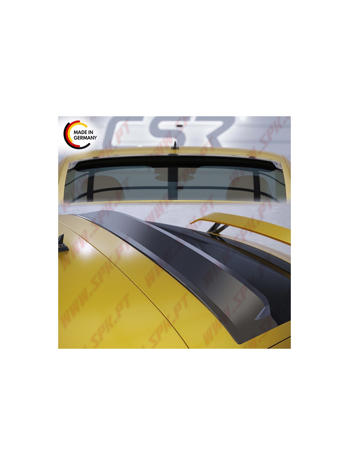 Aileron Traseiro Superior (Vidro) - Audi TT / TTS / TT RS 8J (2006-2014)