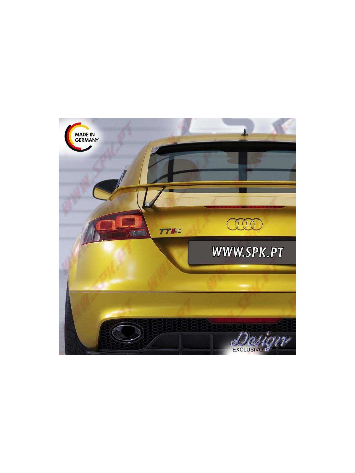 Aileron Traseiro Superior (Vidro) - Audi TT / TTS / TT RS 8J (2006-2014)