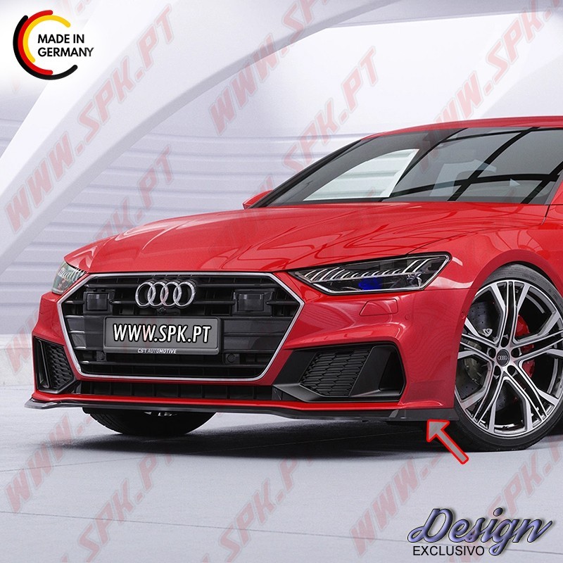 Lip Spoiler Frontal - Audi A7 C8 S-Line / S7 (2018-2024) Lip Spoiler Frontal - Audi A7 C8 S-Line / S7 (2018-2024)