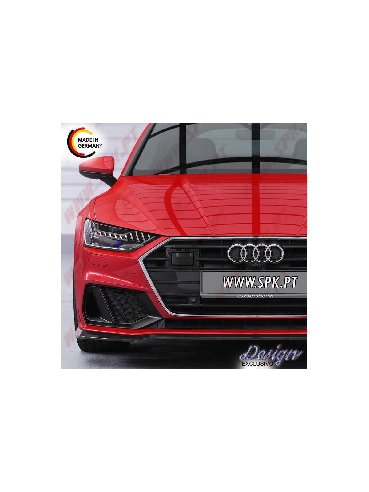 Lip Spoiler Frontal - Audi A7 C8 S-Line / S7 (2018-2024) Lip Spoiler Frontal - Audi A7 C8 S-Line / S7 (2018-2024)