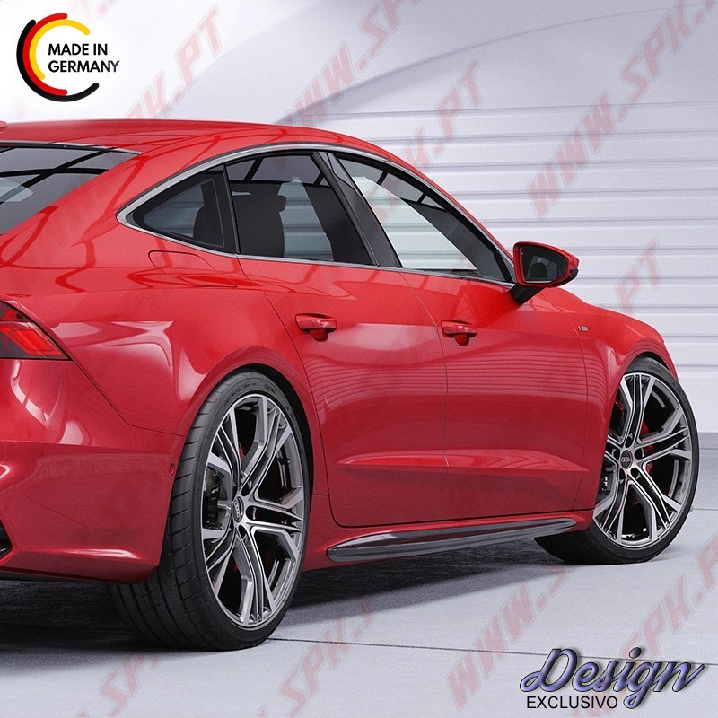 Embaladeiras Laterais - Audi A7 C8 S-Line / S7 (2018-2024) Embaladeiras Laterais - Audi A7 C8 S-Line / S7 (2018-2024)