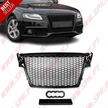 Grelha Frontal Look RS - Audi A4 B8 (2008-2012)