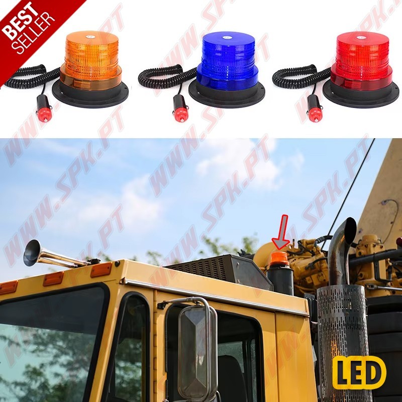Farol Strobe LED - Várias Cores Farol Strobe LED - Várias Cores