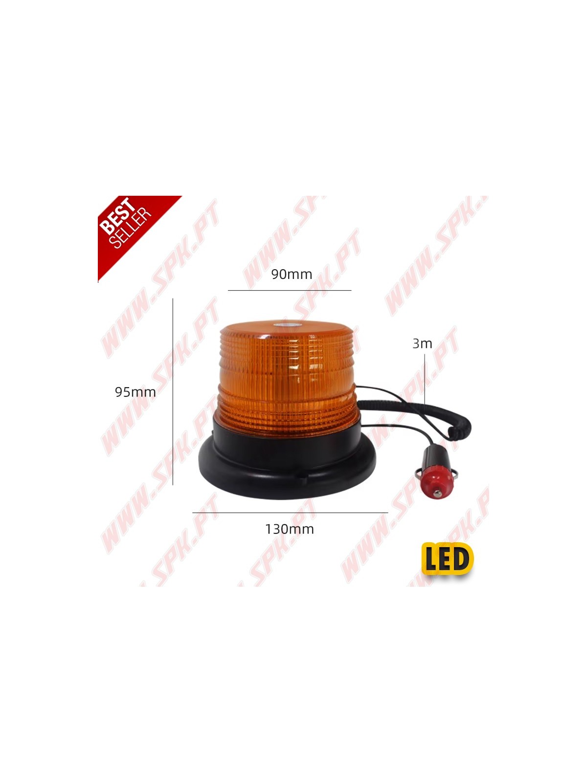 Farol Strobe LED - Várias Cores Farol Strobe LED - Várias Cores